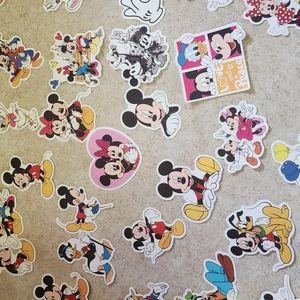 50 Disney Mickey Mouse Minnie Mouse Donald Duck goofy Daisy duck stickers Approx